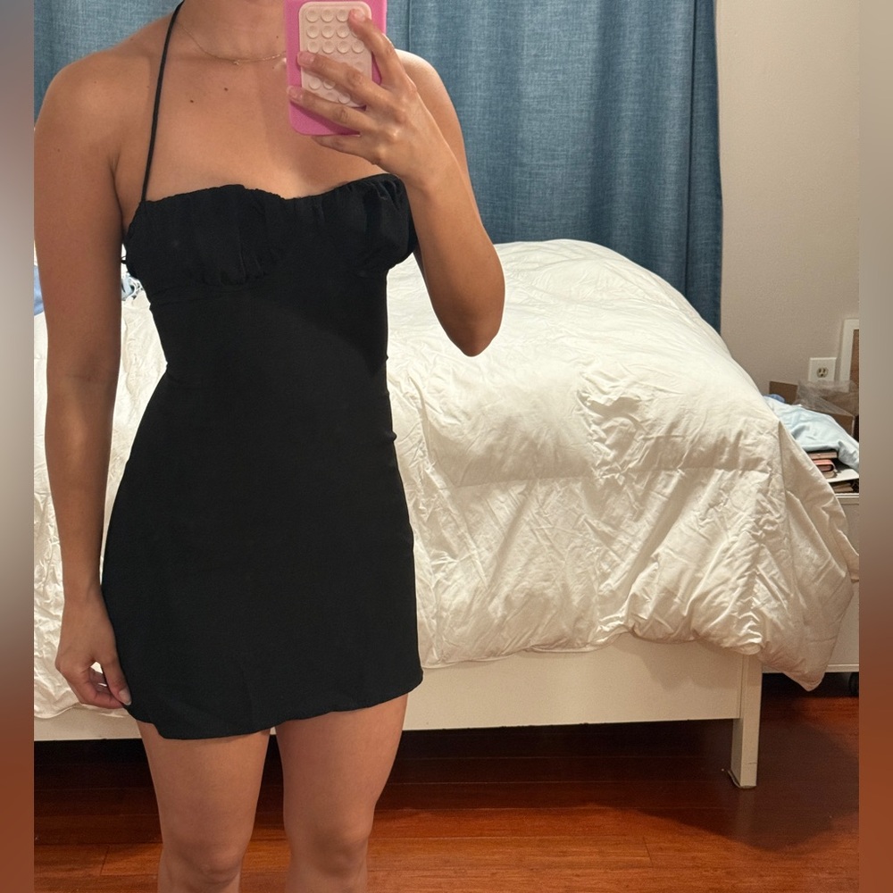 Princess Polly Black Mini Dress
